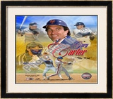 Gary Carter - (4 Team) Legends Framed Photographic Print