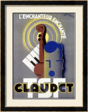 Claudet Enchanted Violin Framed Giclee Print