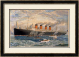 French Line Framed Giclee Print by Richard Rummell