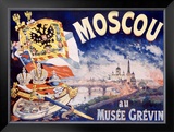 Moscou Framed Giclee Print