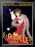 Novita per Signora Framed Giclee Print by Leonetto Cappiello