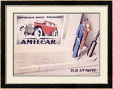 Amilcar Framed Giclee Print by Paolo Federico Garretto