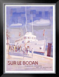 Sur le Bodan Framed Giclee Print by Otto Baumberger