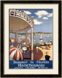 Summer in Harbin Framed Giclee Print by J. Bu