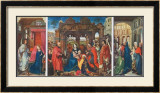 St Columba Altarpiece, c. 1455 Prints by Rogier van der Weyden