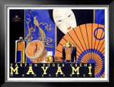 Mayami Framed Giclee Print by Kosel & Gibson 