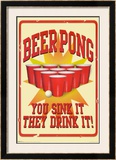 Beer Pong Posters