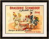 Brasserie Schneider Posters by Quendray 