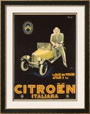 Citroen Framed Giclee Print by Marcello Nizzoli