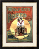 Wolf City Rodeo, 1917 Framed Giclee Print by Sharon Hunt