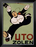 Uto Zolen Framed Giclee Print by Charles Verschuuren