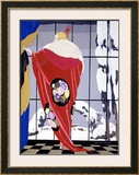 Maquette Framed Giclee Print by Umberto Brunelleschi