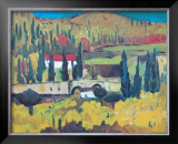 Somewhere in the South Prints by Hans Leupin