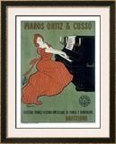 Pianos Ortiz & Cusso Framed Giclee Print by Leonetto Cappiello