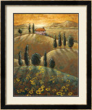 Tuscan Sunflowers I Posters by Marshall Banks