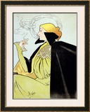 Job Papier and Cigarettes Framed Giclee Print by Atche 