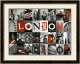 Mosaïque London Poster by Jean-jacques Bernier