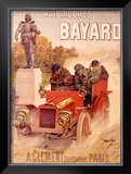 Autos Bayard Framed Giclee Print by Hugo D'Alesi
