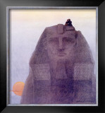 Egypt and the Sphynx Framed Giclee Print