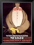 Waschemagazine Metzger Framed Giclee Print by Charles Loupot