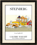 Taxi, 1977 Prints by Saul Steinberg