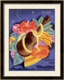 Aloha Ukulele Framed Giclee Print by Frank Mcintosh