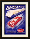 Bugatti Framed Giclee Print by R. Géri