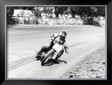 Steve Eklund Flat Track San Jose Mile Framed Giclee Print by Jerry Smith