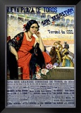 Neuva Plaza de Toros, San Sebastian Framed Giclee Print by Carlos Ruano-Llopis