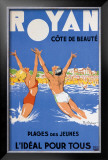 Royan, Cote de Beaute Framed Giclee Print by Paul Ordner