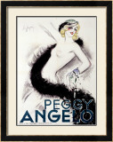 Peggy Angelo Framed Giclee Print by Heymann 
