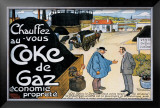 Coke de Gaz Framed Giclee Print by Grignon 