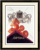 Fiat 520 Framed Giclee Print by Plinio Codognato