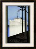 Rotterdam Lloyd Framed Giclee Print by Johann Von Stein