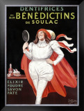 Benedictins de Soulac Framed Giclee Print by Leonetto Cappiello