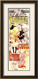 Louvre, Jouets-Etrennes Framed Giclee Print by Jules Chéret