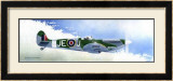 Spitfire MK9 Framed Giclee Print by Douglas Castleman