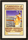 Aberdeen and Commonwealth Line Framed Giclee Print