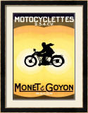 Monet and Goyon Framed Giclee Print by O. K. Gerard