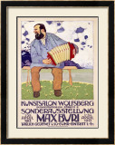 Max Buri, Kunstsalon, Wolfsberg Framed Giclee Print by Max Buri