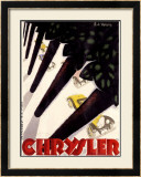 Chrysler Framed Giclee Print by Roger de Valerio