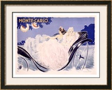 Monte Carlo Framed Giclee Print