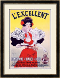 L'Excellent Framed Giclee Print by Constantin Meunier