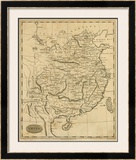 China, c.1812 Framed Giclee Print by Aaron Arrowsmith