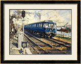 Glasgow Electric circa 1960s Framed Giclee Print by Terence Tenison Cuneo