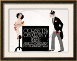 Corsets Obersky Framed Giclee Print by Klinger 