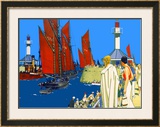 Lowestoft Framed Giclee Print by Kenneth Shoesmith