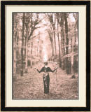 Lady Balancing Branch Posters by Bruce Weber