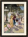 Vichy Framed Giclee Print by Tanconville 