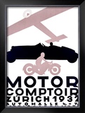 Motor Comptoir Framed Giclee Print by Otto Baumberger